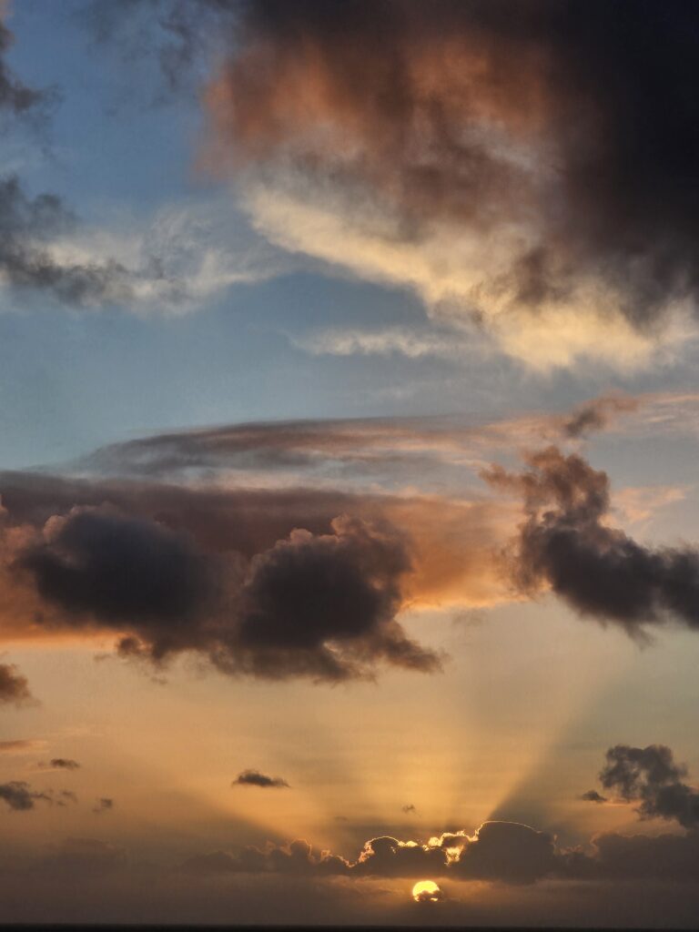 Last light of the day