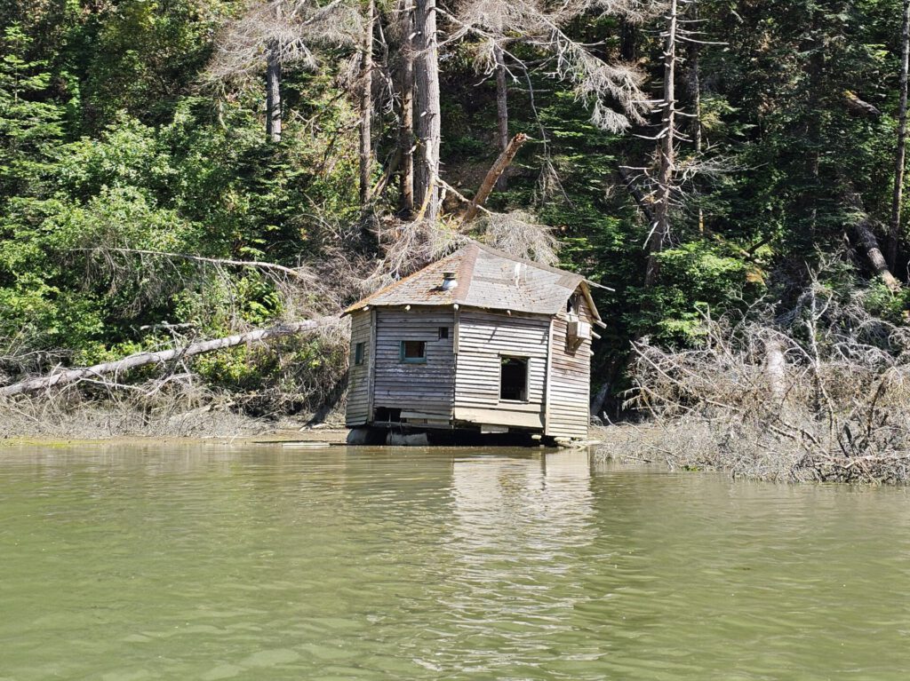 Second, dilapidated, house