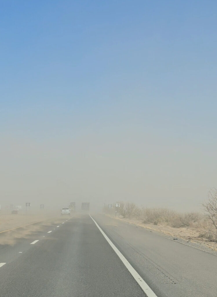 Sand Storm in New Mexico
